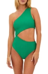 Beach Riot Women's Celine Cutout Swimsuit In Jelly Bean Green