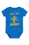 NFL X DISNEY MICKEY MOUSE COUNTDOWN LOS ANGELES CHARGERS COTTON BODYSUIT