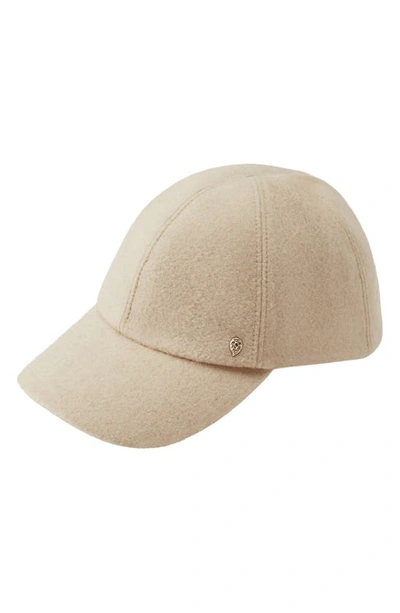 Helen Kaminski Apollo Baseball Hat In Beige