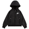 Nike Boys  Windrunner Jacket In Black/white