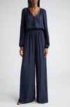 RAMY BROOK LEA LONG SLEEVE WIDE LEG JUMPSUIT