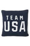 Barefoot Dreams Cozychic™ Team Usa Pillow In Indigo-pearl