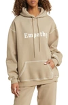 THE MAYFAIR GROUP EMPATHY EMBROIDERED GRAPHIC HOODIE