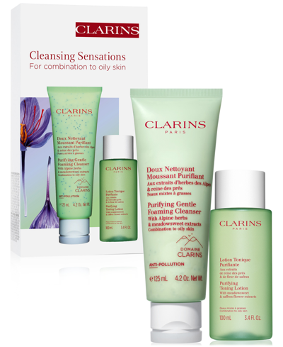 Clarins 2-pc. Purifying Cleansing Skincare Set In No Color