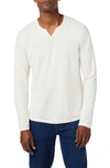 JOE'S WINTZ HEMP & COTTON HENLEY TOP