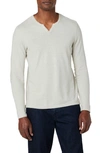 JOE'S WINTZ HEMP & COTTON HENLEY TOP