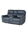 NICE LINK DRAKE 76" LEATHER WITH POWER HEADREST AND FOOTREST RECLINING LOVESEAT