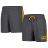 OUTERSTUFF YOUTH GRAY MCLAREN F1 TEAM FRENCH TERRY SHORTS