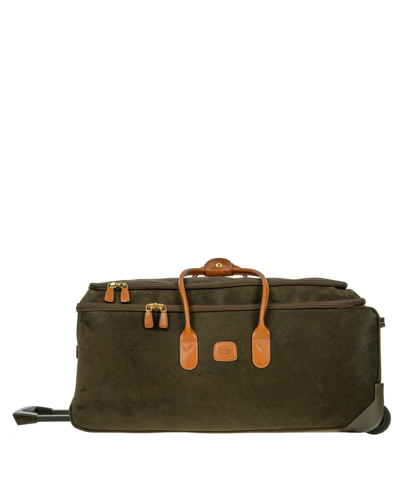 Bric's Milano Life 28" Rolling Duffle In Olive