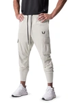 Asrv Tetra-light Cargo Joggers In Stone