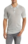 RAILS NATHAN SHORT SLEEVE POLO SWEATER