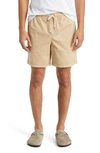 RAILS CRUZ STRETCH COTTON DRAWSTRING SHORTS