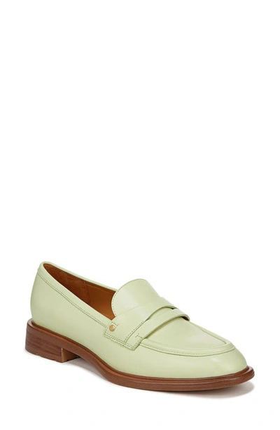 Franco Sarto Edith 2 Loafers In Spearmint Green Leather