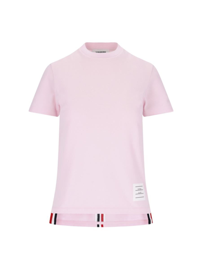 Thom Browne T-shirts And Polos In Pink