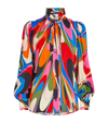 EMILIO PUCCI PUCCI PUSSYBOW-TIE SHIRT