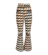 PERFECT MOMENT AURORA HIGH-RISE HOUNDSTOOTH SKI TROUSERS