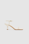 ANINE BING ANINE BING INVISIBLE SANDALS IN CREAM