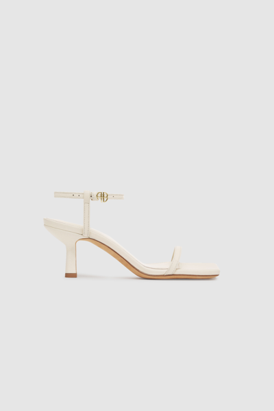 Anine Bing Invisible Sandals In Cream