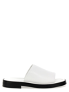 Ferragamo Open-toe Slip-on Slides In White