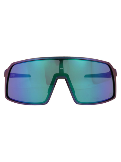 Oakley Sunglasses In 940647 Troy Lee Designs Matte Purple Green Shift
