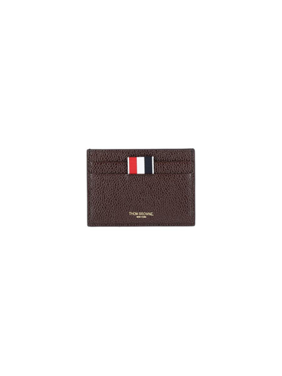Thom Browne Thome Wallets In Brown