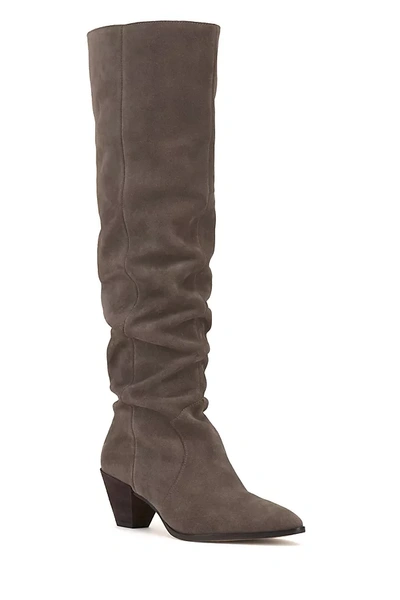 Vince Camuto Women's Sewinny Slouch Knee-high Dress Boots In Sable Suede