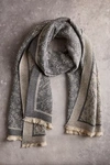 Terrain Garden Floral Crinkle Scarf In Grey