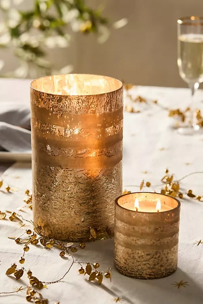 Terrain Linnea Gold Candle, Forest Fir