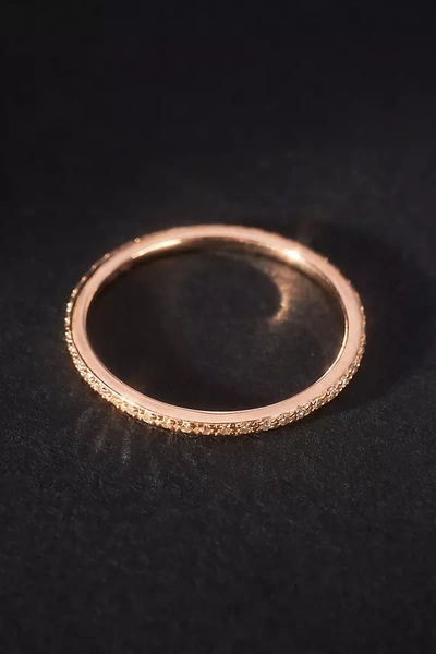 Luna Skye Diamond Band Eternity Ring In Gold