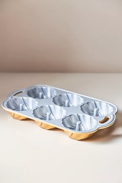 Nordic Ware Swirl Bundtlette Pan In Gray