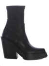 VIC MATIE ANKLE BOOTS VIC MATIÉ STRETCH TETRIX IN NAPPA LEATHER