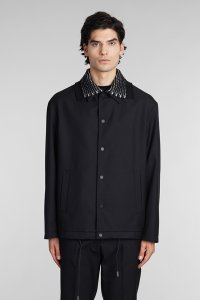 Low Brand Casual Jacket In Black Wool