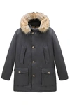 WOOLRICH ARTIC DETACHABLE FUR PARKA