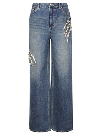 AREA CLAW CUTOUT RELAXED JEAN