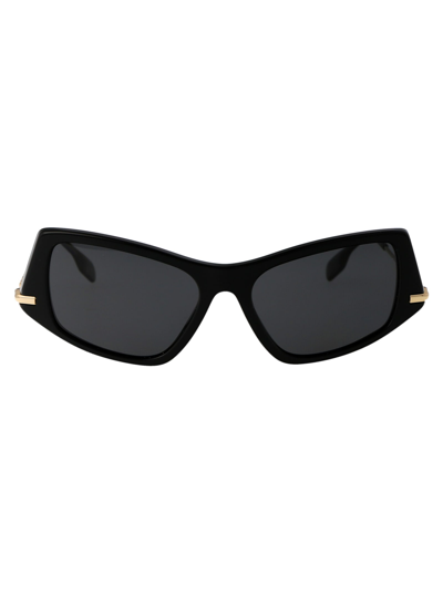 Burberry Eyewear 0be4408 Sunglasses In 300187 Black