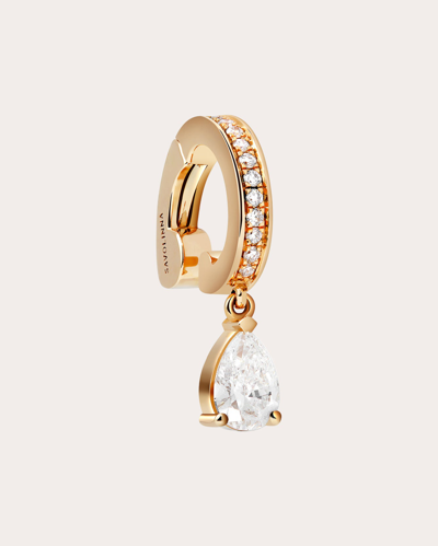 Savolinna Jewelry Women's Diamond Linette Piorra Ear Cuff In Gold