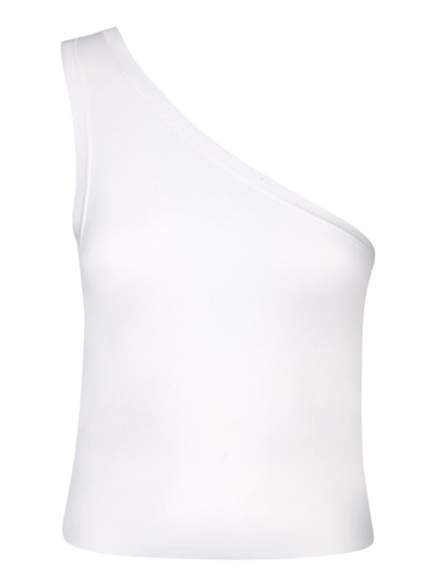 Alice And Olivia One-shoulder White Top