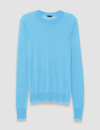 Joseph Cashair Round Neck Jumper In Dark Arctic