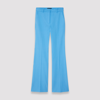 Joseph Gabardine Stretch Tafira Trousers In Dark Arctic