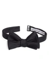 EDWARD ARMAH BLACK SILK BOW TIE