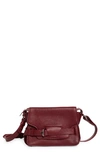 Proenza Schouler Small Beacon Leather Crossbody Bag In Garnet