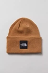 The North Face Big Box Beanie In Tan, Men's At Urban Outfitters