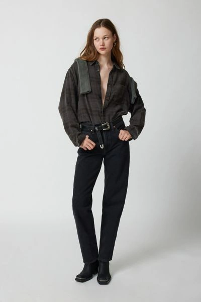 Levi's Dad Jean In Black, Women's At Urban Outfitters