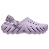 Crocs Womens  Echo Clogs In Lavender/lavender