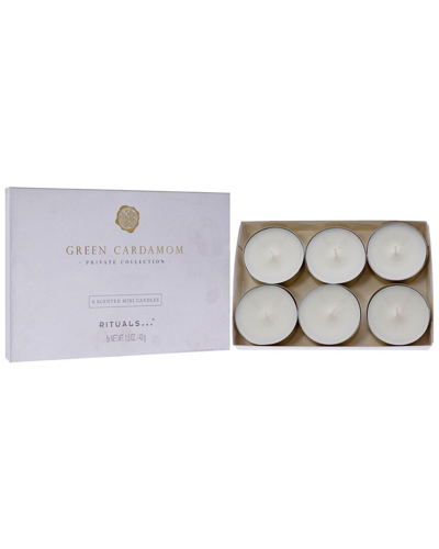 Rituals Green Cardamom Scented Candles In White