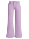 MOTHER WOMEN'S THE ROLLER SNEAK FLARED JEANS
