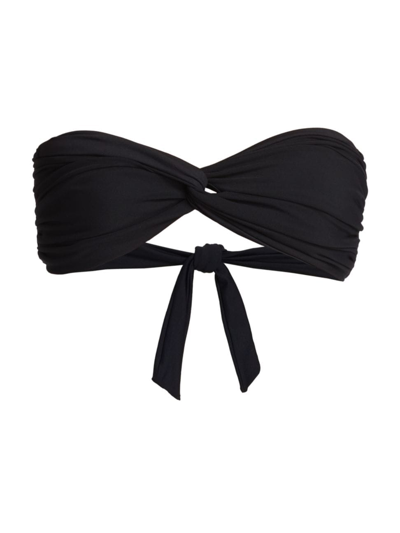 Chiara Boni La Petite Robe Women's Chloe Bandeau Bikini Top In Black