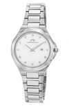 Porsamo Bleu Victoria Bracelet Strap Watch, 33mm In Silver