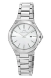 Porsamo Bleu Victoria Bracelet Strap Watch, 33mm In Silver