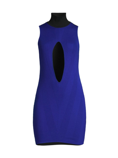 Victor Glemaud Kleid In Blue Black